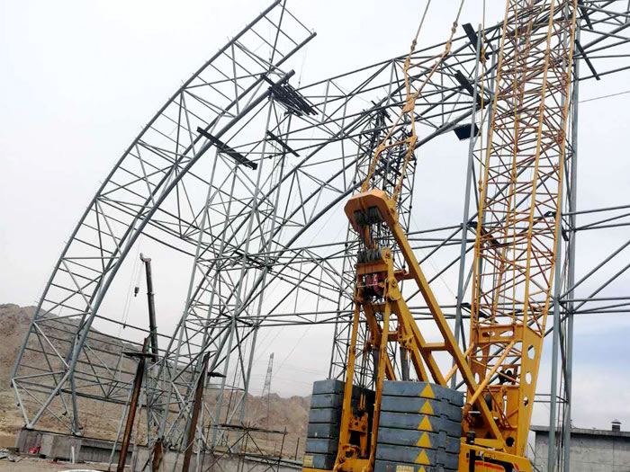 吉林烏海電廠管桁架